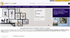 Desktop Screenshot of copia-di-arte.com